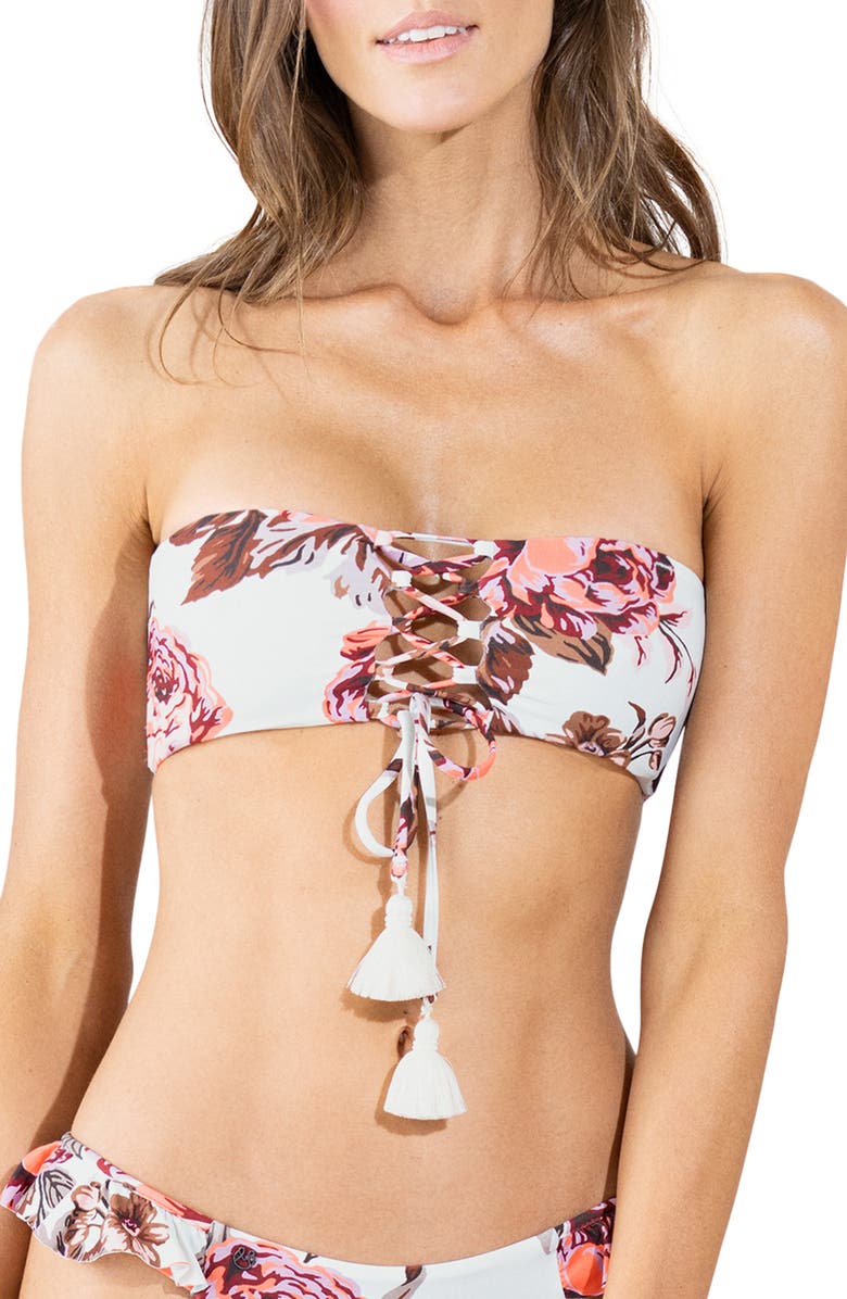 Maaji Rose Alyssa Reversible Bikini Top, Alternate, color, 