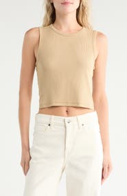 rag & bone Essie Rib Crop Tank