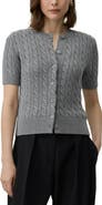 Lilysilk LILYSILK Silk-Cotton Cable-Knit Cardigan