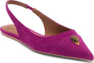 Kurt Geiger London Belgravia Small Eagle Slingback Flat