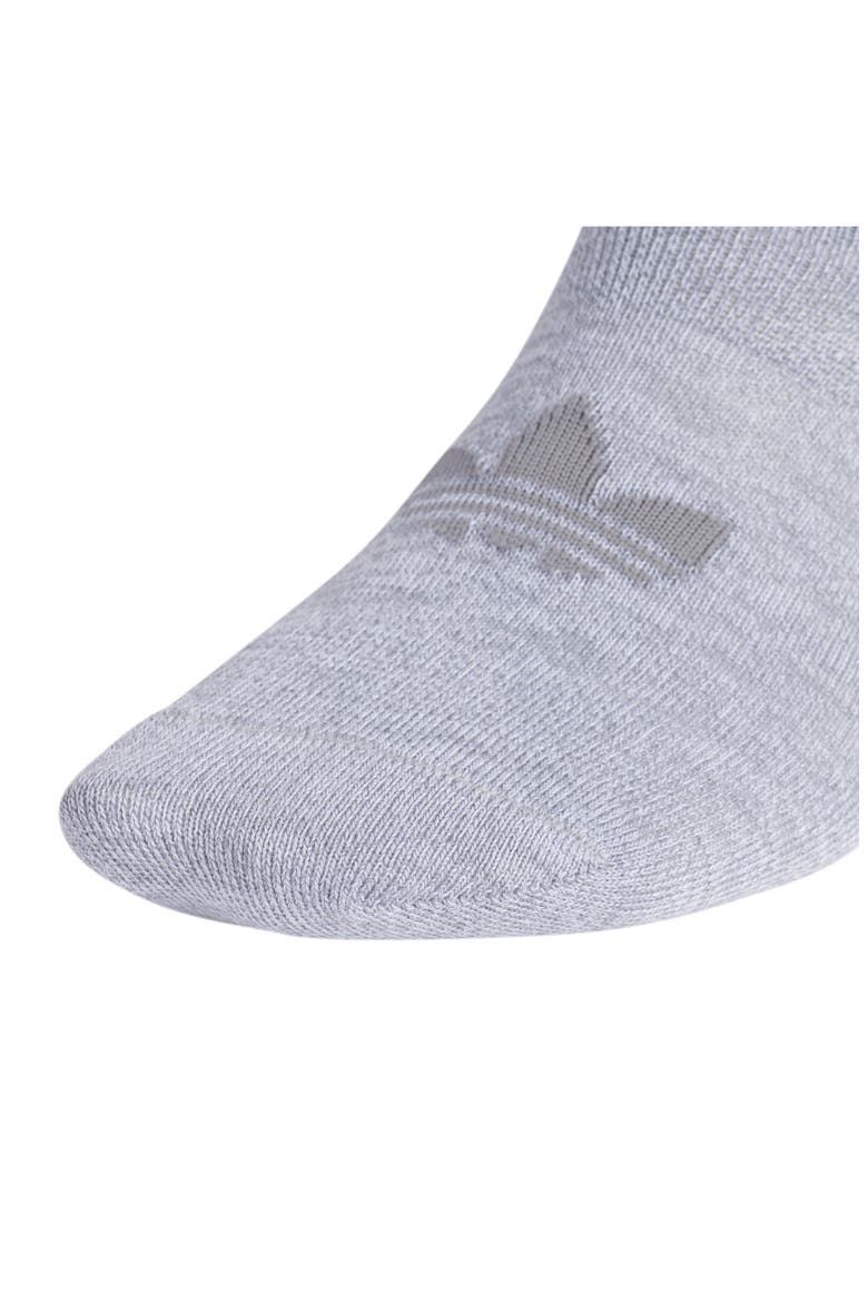 Gender Inclusive Superlite Assorted 6-Pack Super No-Show Socks, Alternate, color, BLACK/ WHITE/ GREY