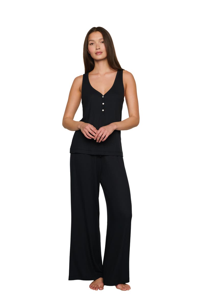 Eberjey Dream Rib Wide Leg Pants, Alternate, color,