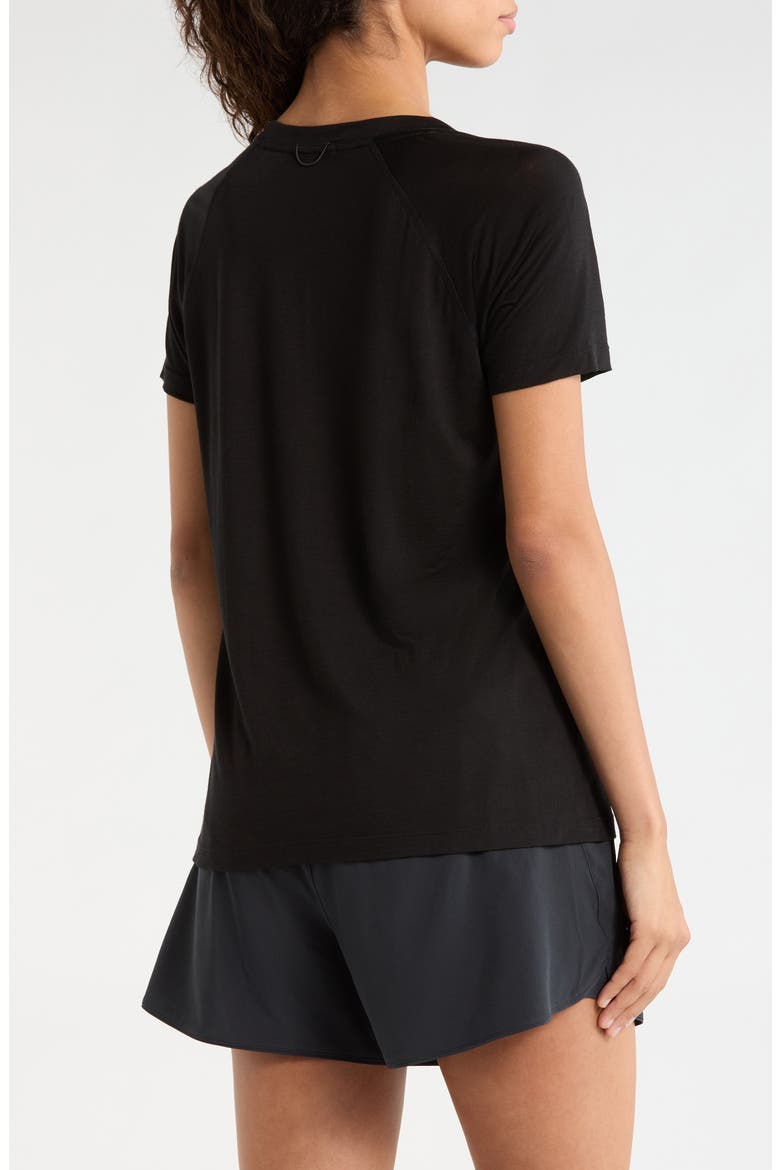 Active Ultralite Crewneck T-Shirt, Alternate, color, BLACK