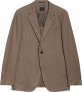 ZEGNA Oasi Lino Linen Suit Jacket