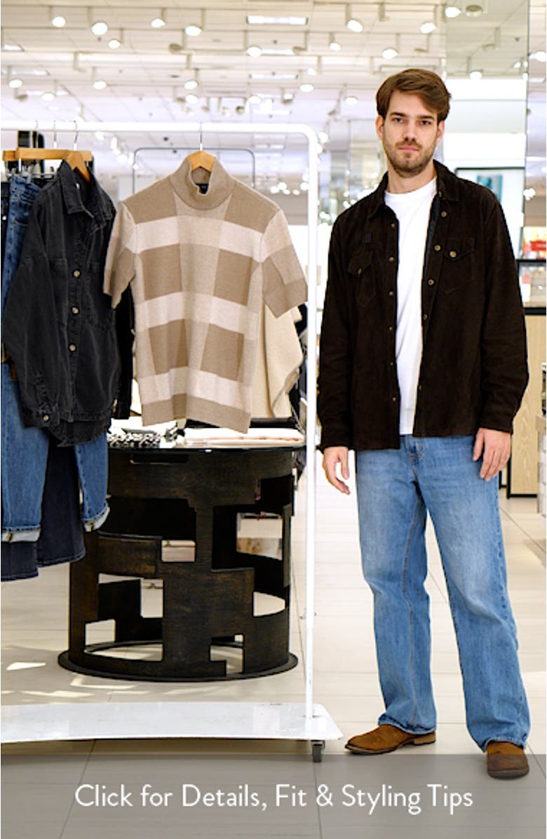 Check Wool & Cashmere Mock Neck Sweater, sales video thumbnail