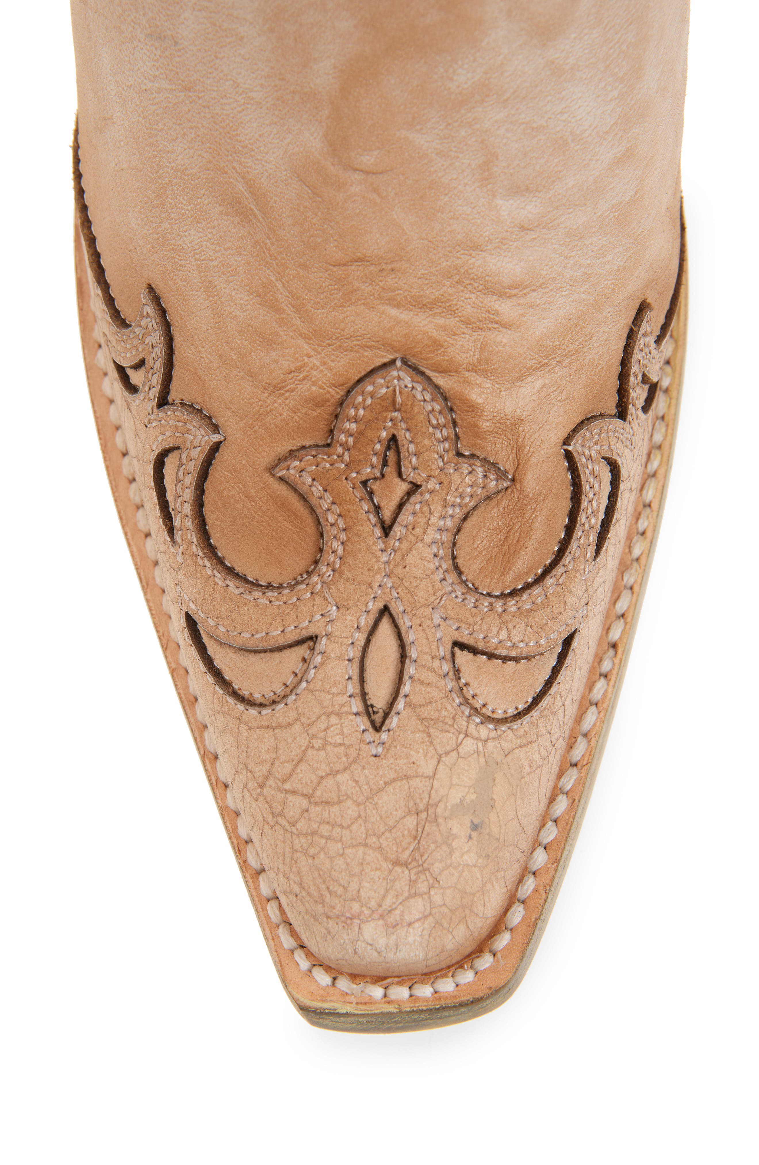 CORRAL Feather Embroidered Western Boot, Alternate, color, 