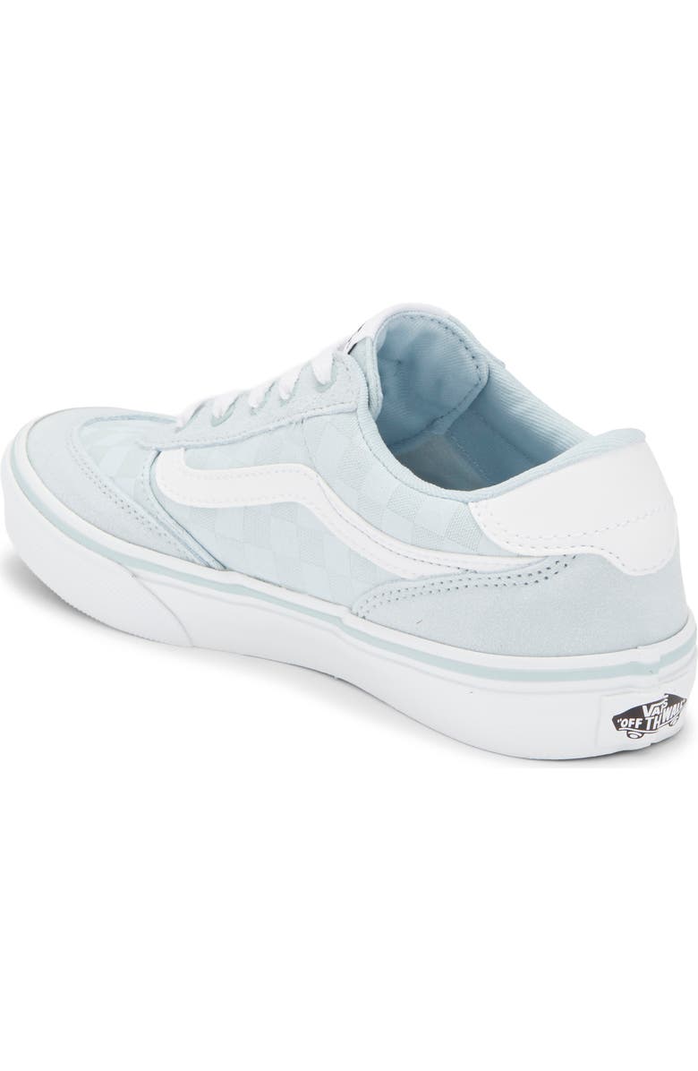 Vans Kids' Brooklyn Sneaker, Alternate, color, Check Textile Dawn Mist