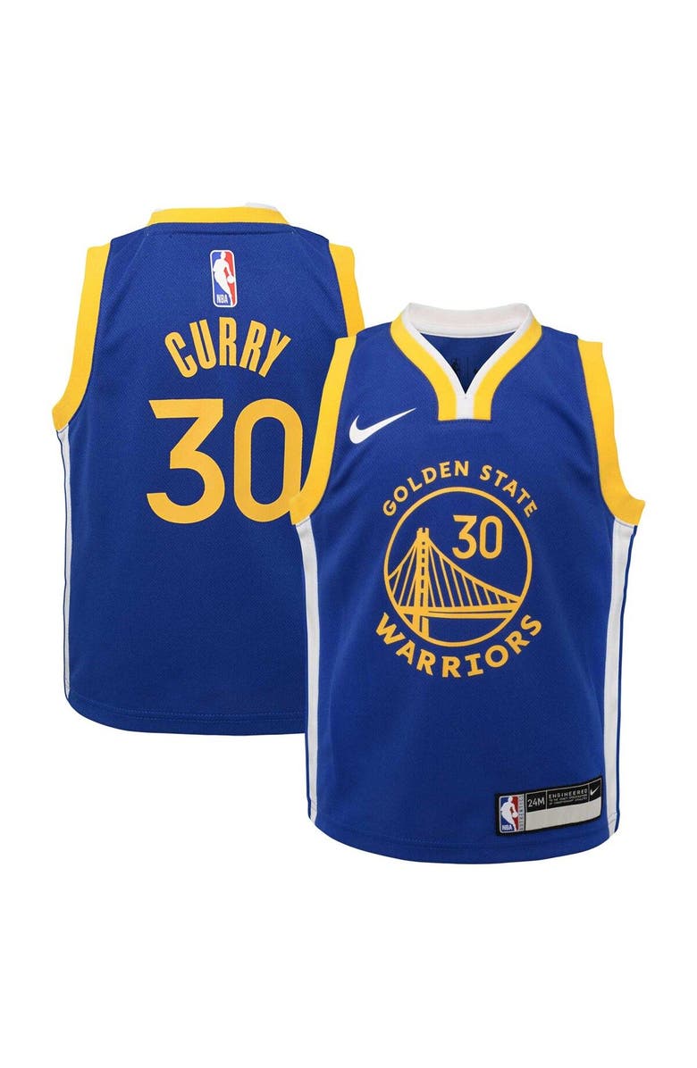 Nike Infant Nike Stephen Curry Royal Golden State Warriors Swingman Player Jersey - Icon Edition, Main, color, Royal