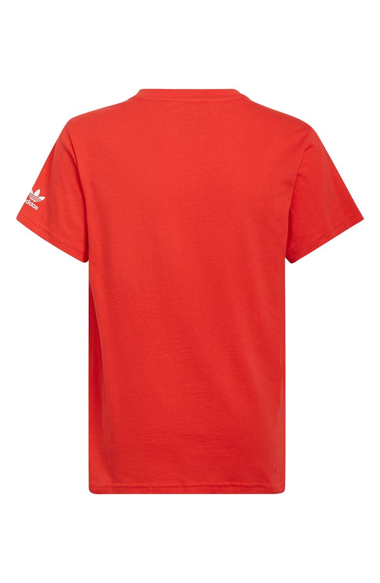 adidas Originals Kids' Trefoil Wreath Graphic Tee, Alternate, color, 