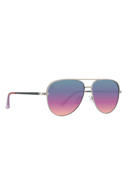 Blenders Eyewear 60.5mm Shadow Polarized Aviator Sunglasses In Multi