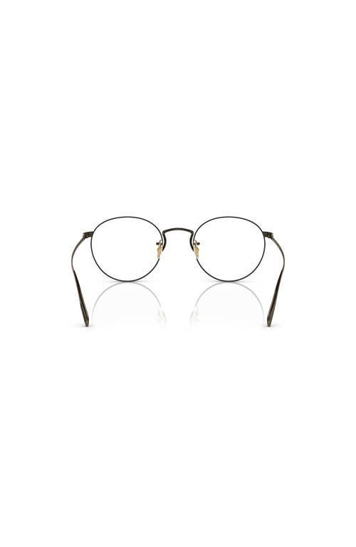 Oliver Peoples 50mm Phantos Optical Glasses In Black