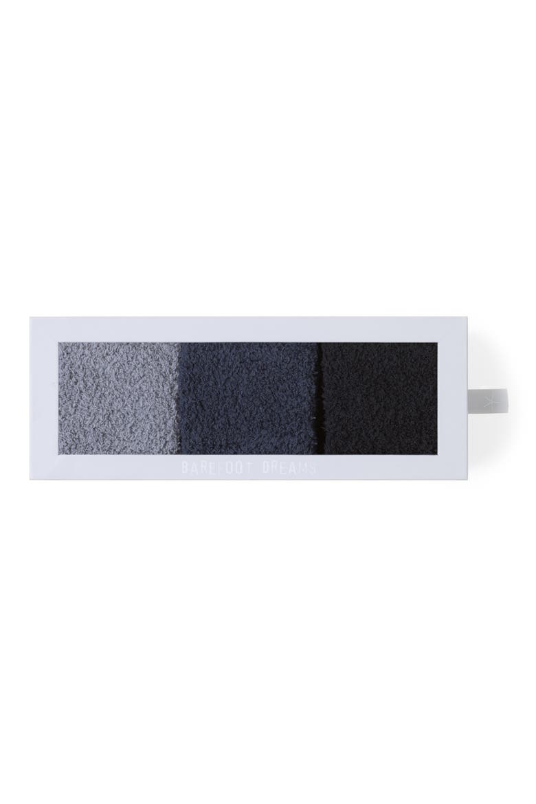 CozyChic™ Assorted 3-Pack Crew Socks, Alternate, color, BLACK MULTI