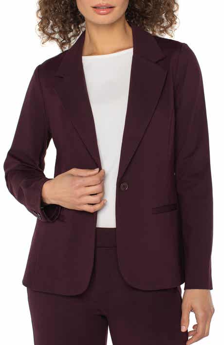 Liverpool Fitted Knit Blazer