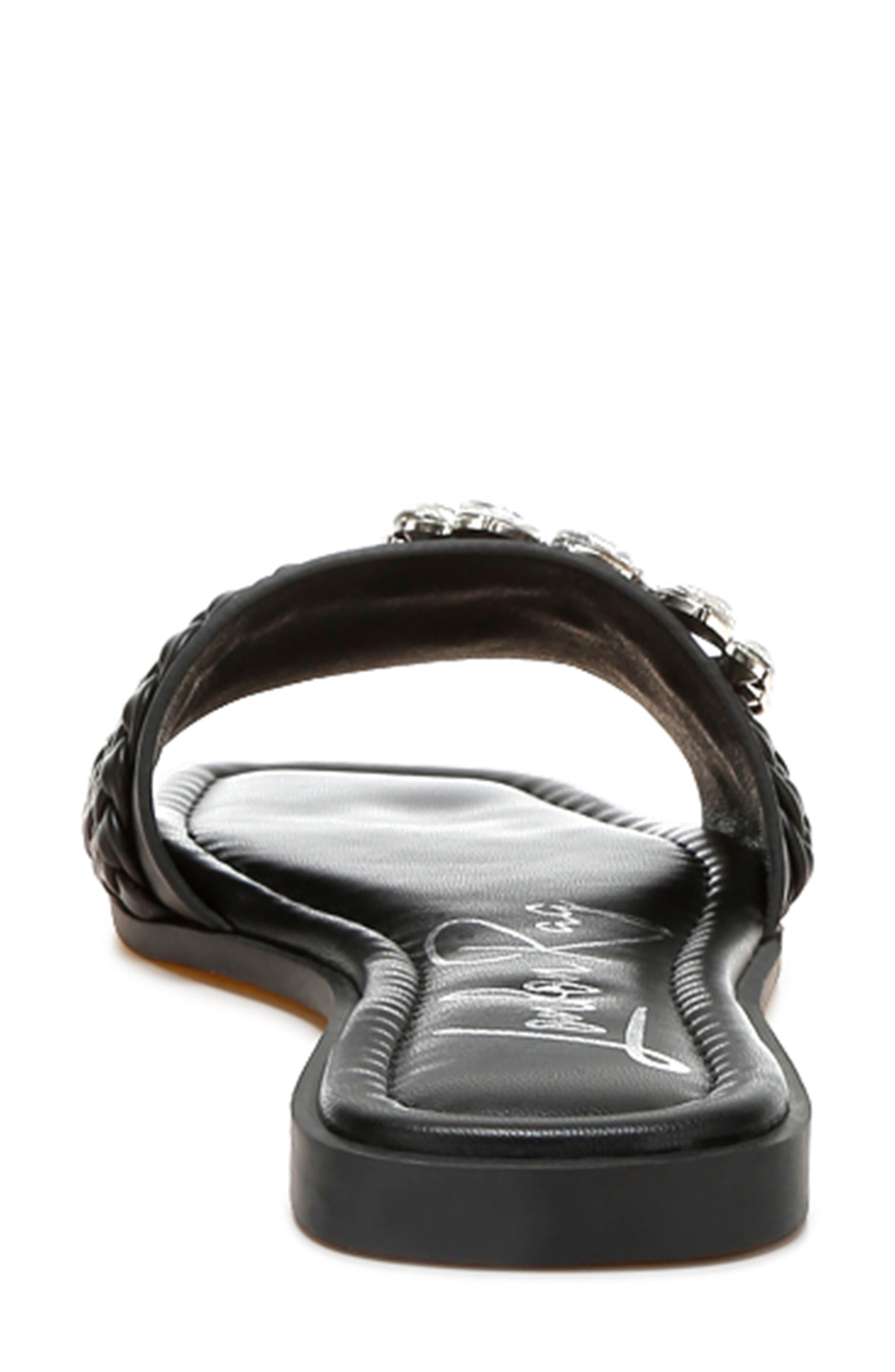 LONDON RAG Hazbin Slide Sandal, Alternate, color, Black