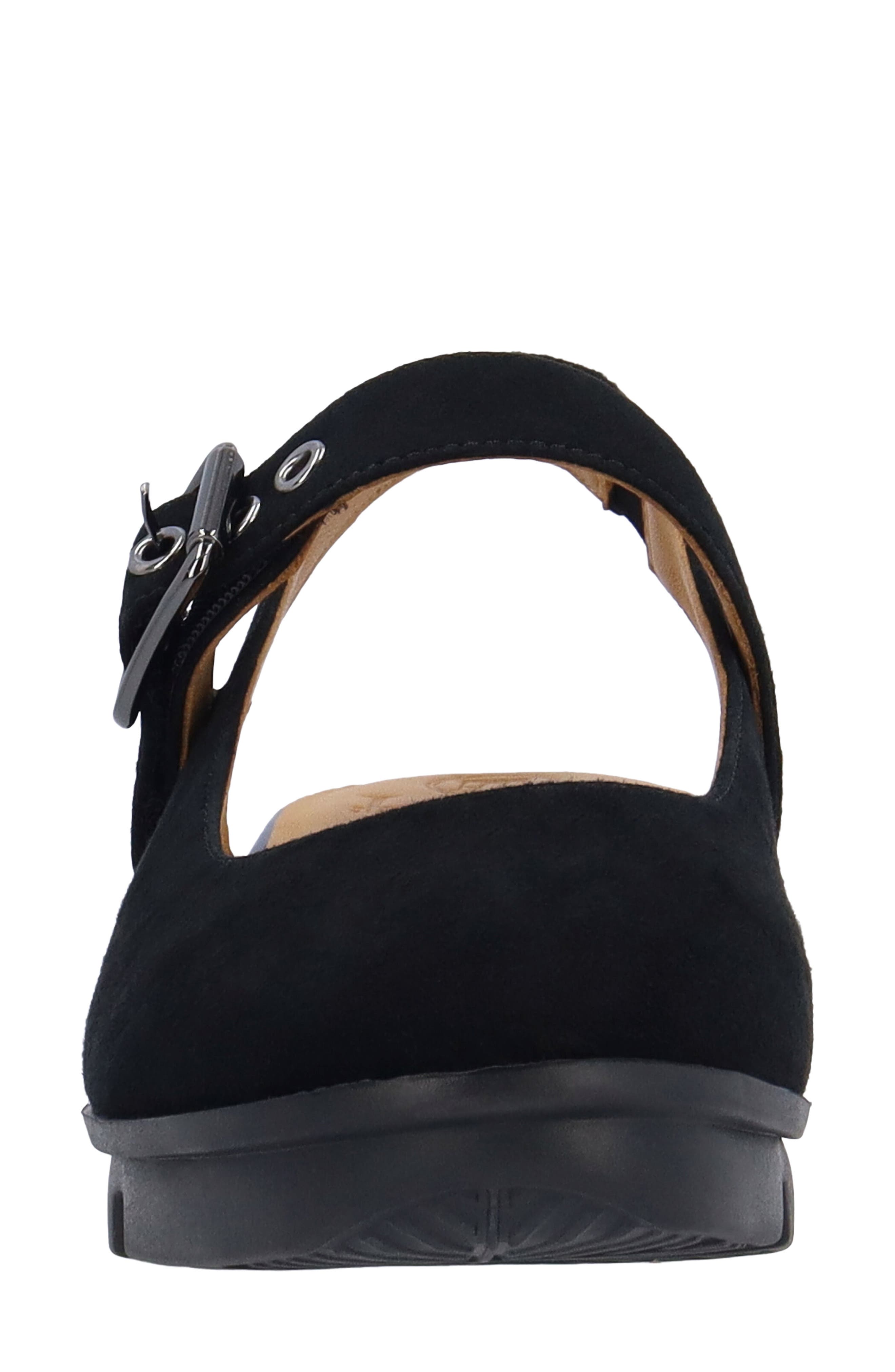 Hyrella Mary Jane Flat, Alternate, color, BLACK