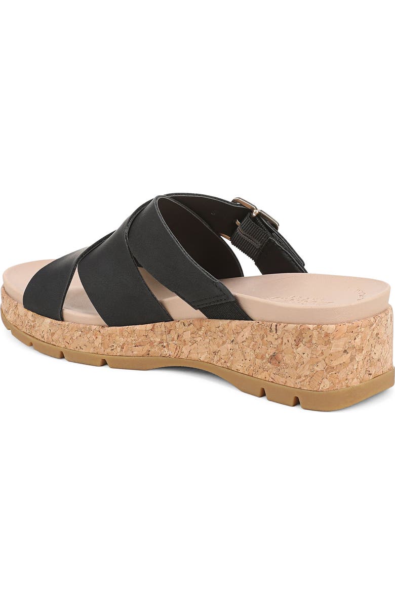 Dr. Scholl's Free Day Platform Sandal, Alternate, color, Black