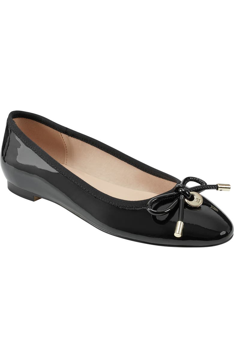 Bandolino Payly Patent Ballet Flat, Main, color,