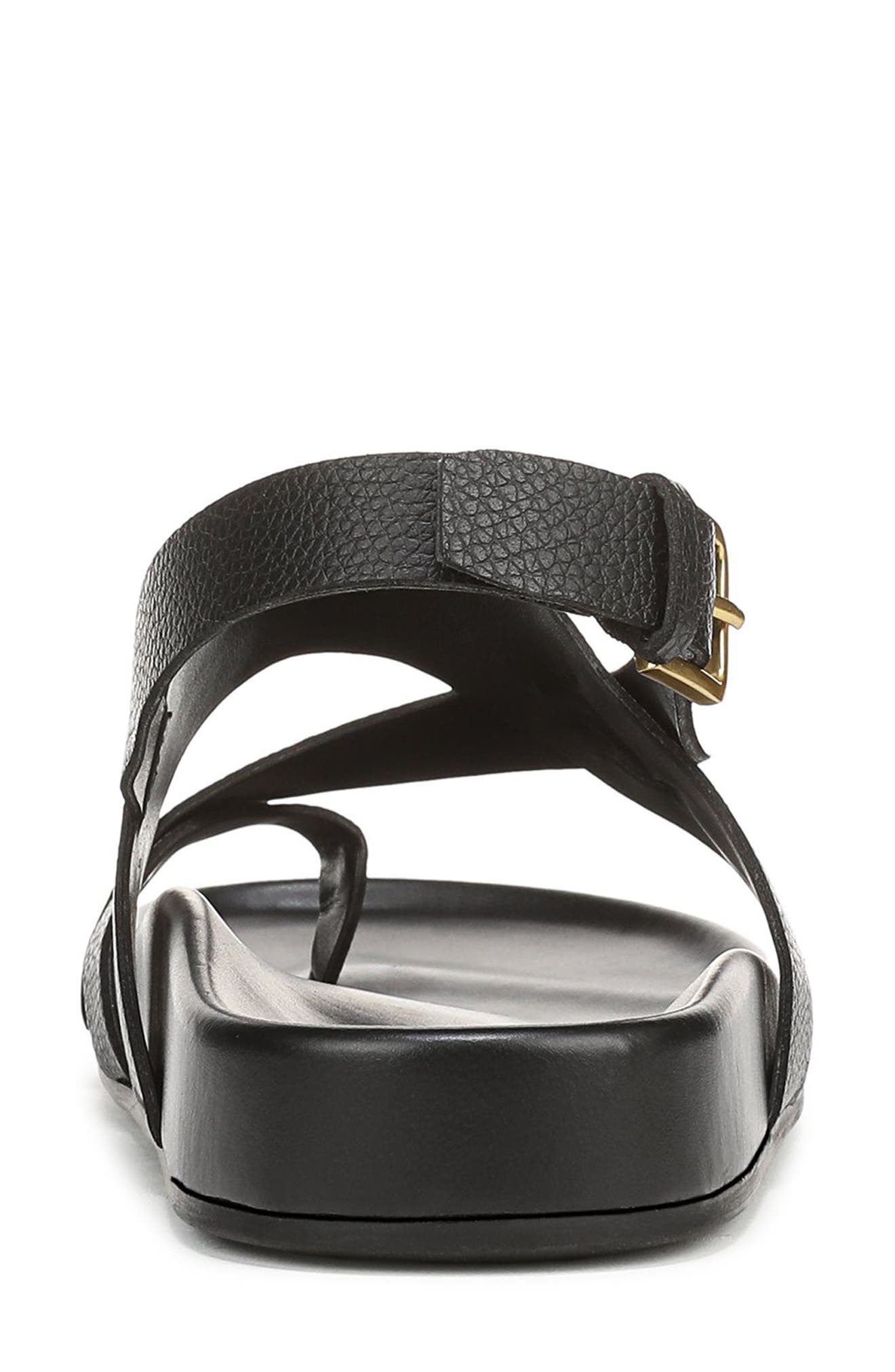 Franco Sarto Beryl Toe Loop Slingback Sandal, Alternate, color, Black