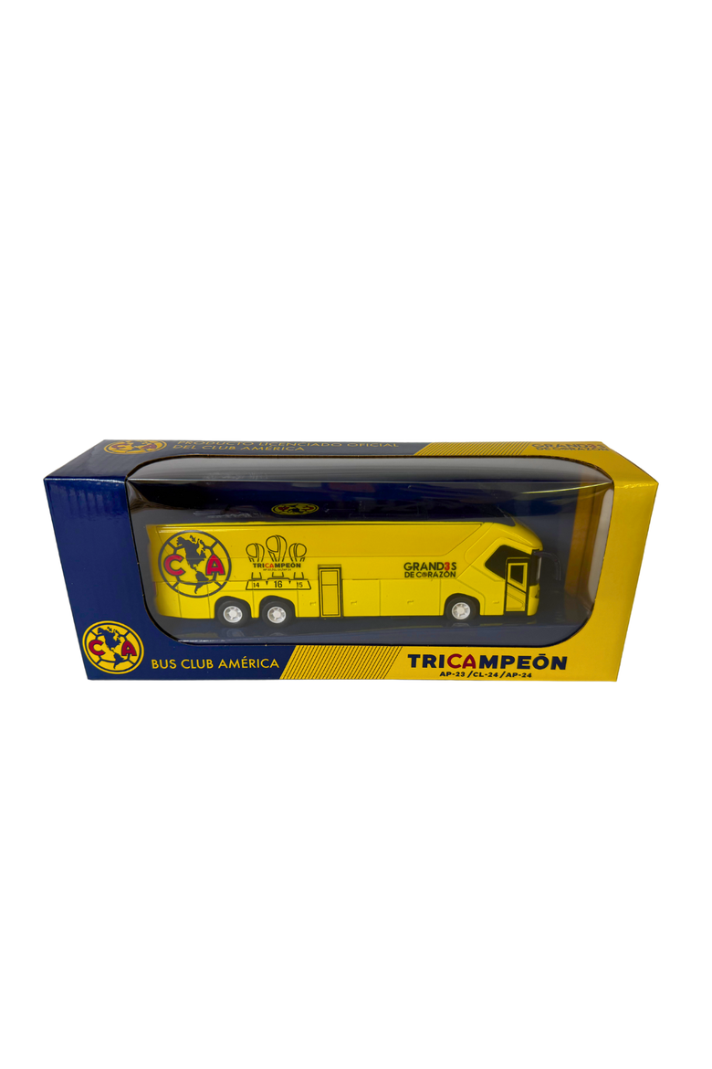 Soccer Bus Club America, Mexico, Main, color, Yellow