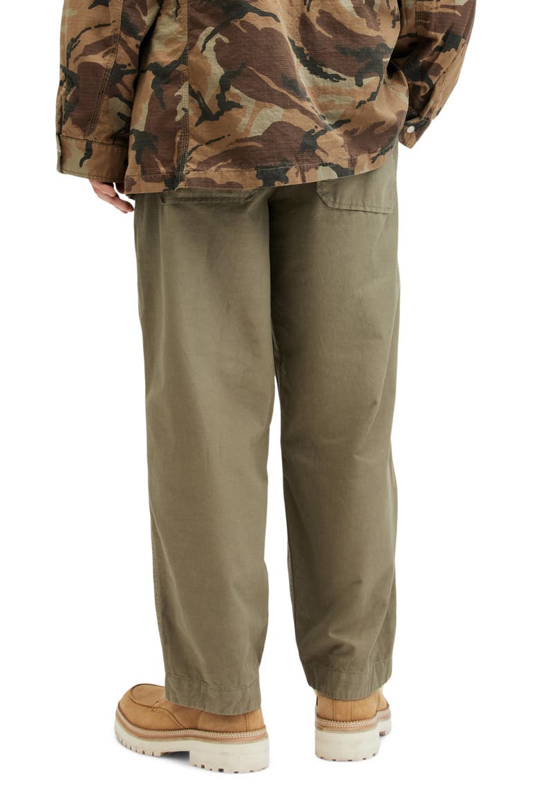 Buck Stretch Twill Drawstring Pants, Alternate, color, MILITARY GREEN
