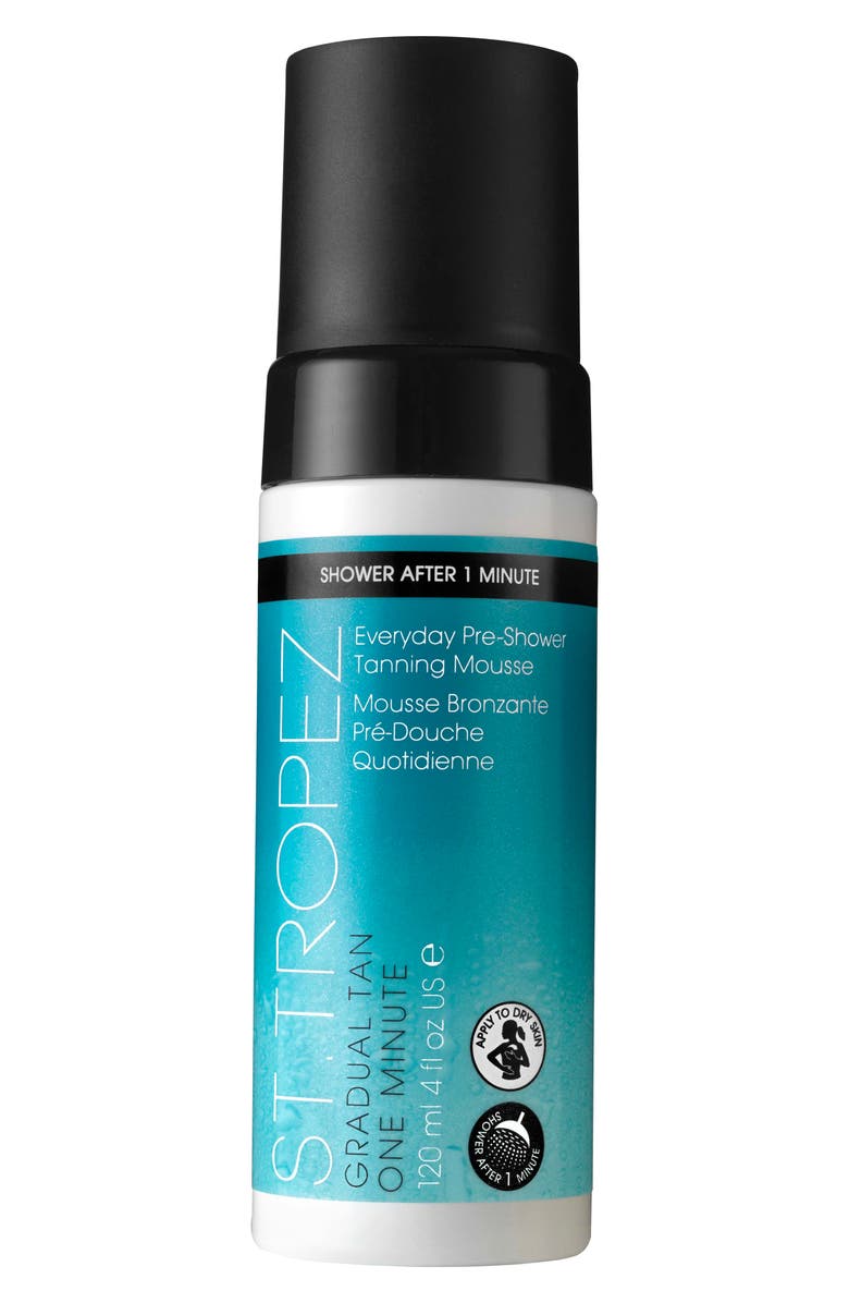 St. Tropez Everyday Pre-Shower Tanning Mousse, Main, color, 