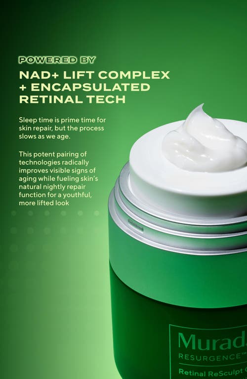 Murad ® Retinal Resculpt™ Overnight Cream In Transparent