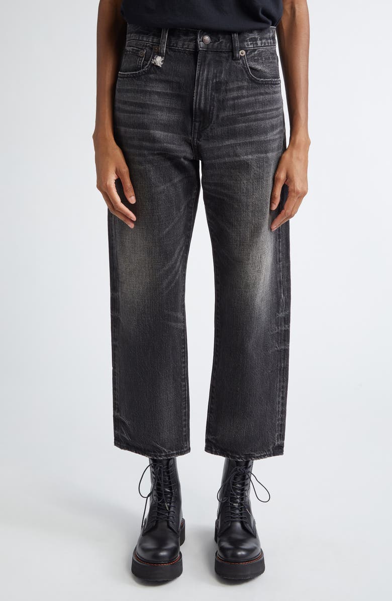R13 Romeo Straight Leg Jeans, Main, color, 