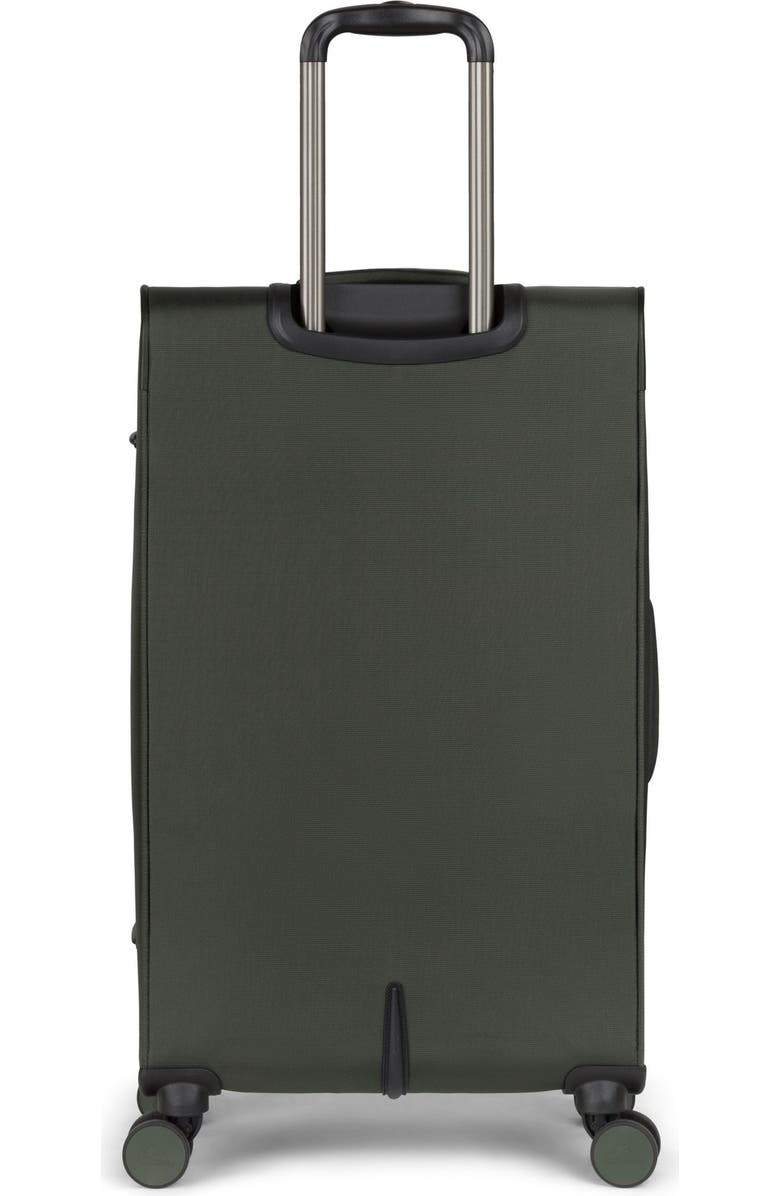 Quiksilver Buxton Suitcases Nylon Softside Expandable Luggage with Spinner Wheels, 3-Piece Set, Alternate, color, Charcoal