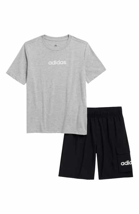 adidas Kids' Logo T-Shirt & Cargo Shorts Set