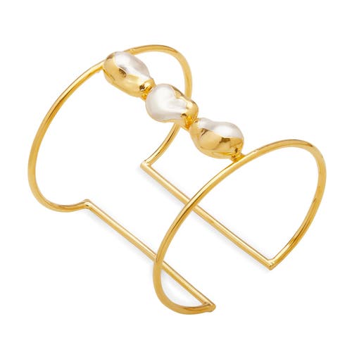 Dhwani Bansal Kora Bracelet In Gold Plated