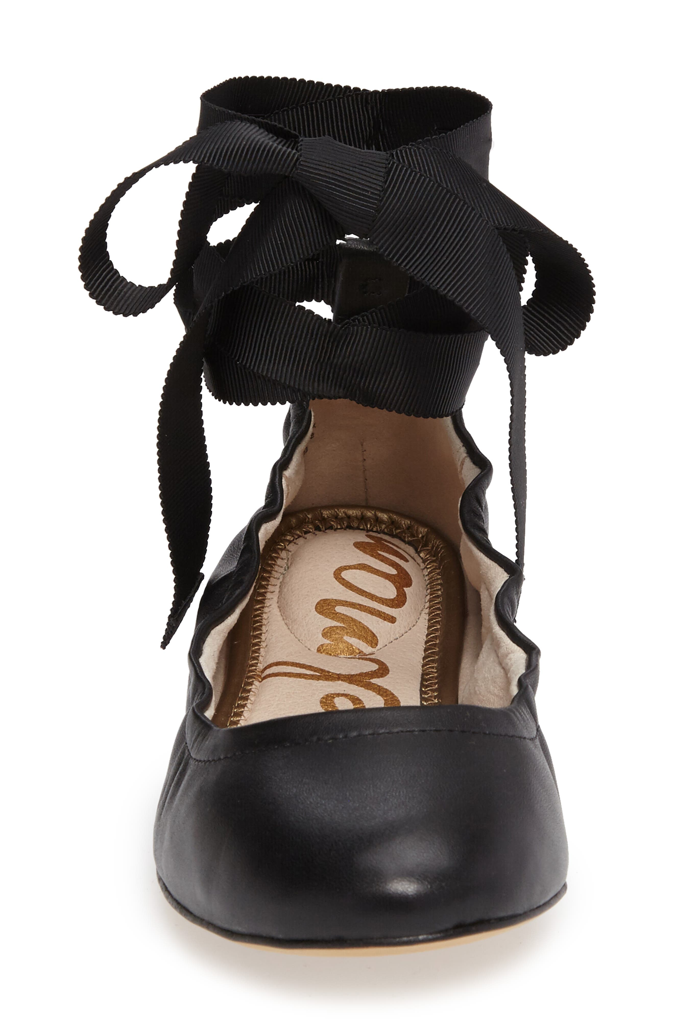 Sam Edelman Fallon Wraparound Tie Flat, Alternate, color, 