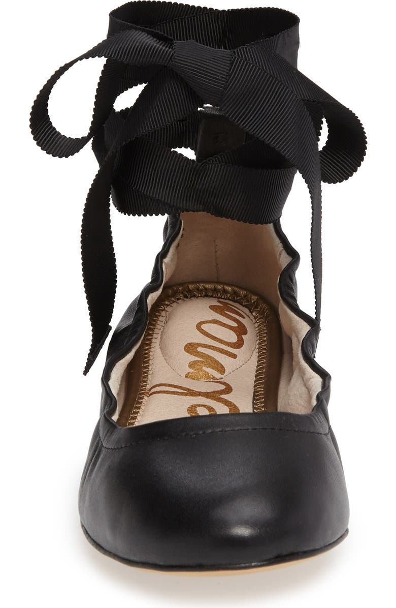 Sam Edelman Fallon Wraparound Tie Flat, Alternate, color,