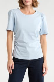 Current/Elliott Short Puff Sleeve Top
