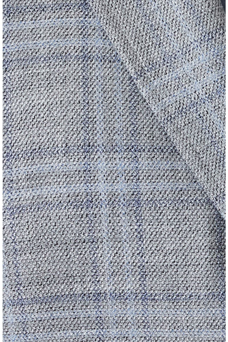Ambrose Plaid Knit Sport Coat, Alternate, color, GREY