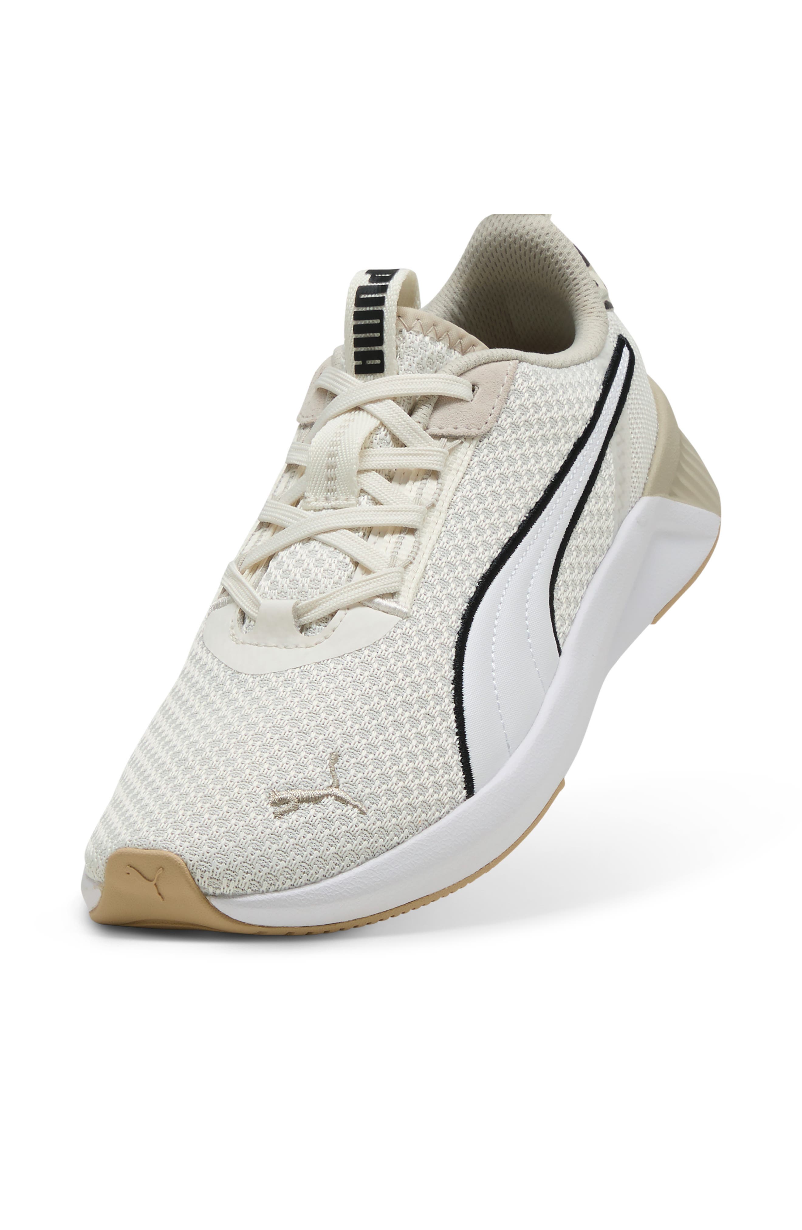 PUMA Softride Harli Sneaker, Alternate, color, Warm White-Desert Dust