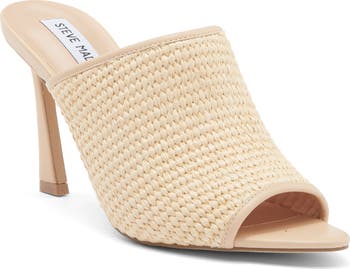 Steve Madden ピープトゥ ミュール サンダル Dayla Steve Madden Dayla Peep Toe Mule (Women) | Nordstromrack