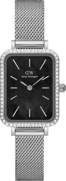 Daniel Wellington Quadro Mesh Strap Watch, 20mm x 26mm