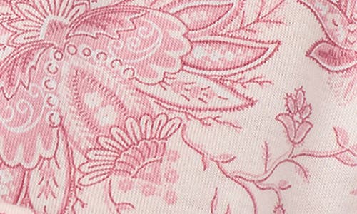 Ralph Lauren Lauren Print Cotton Blend Pajamas In Pink