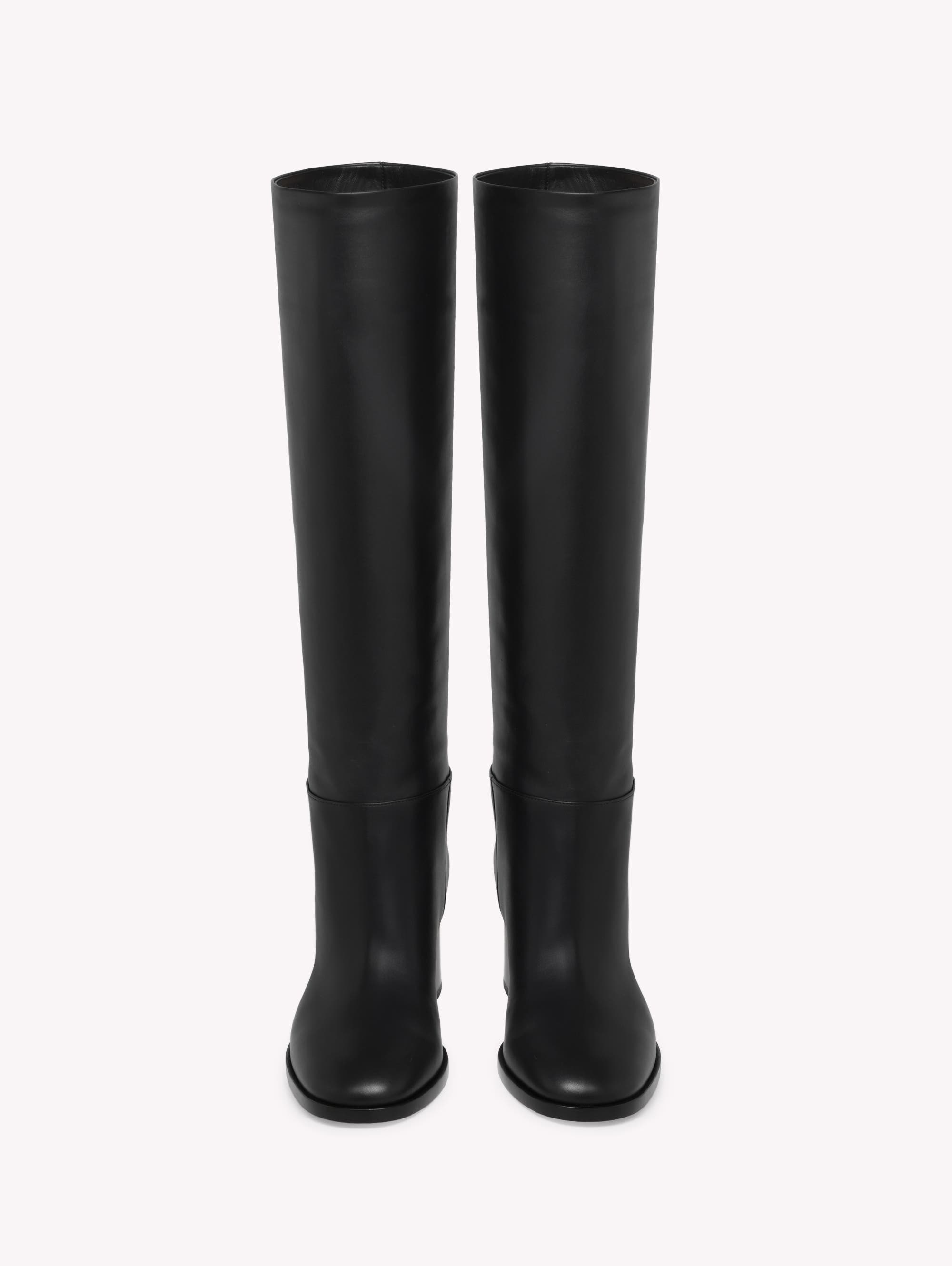 Gianvito Rossi Santiago 60 Boots, Alternate, color, Black