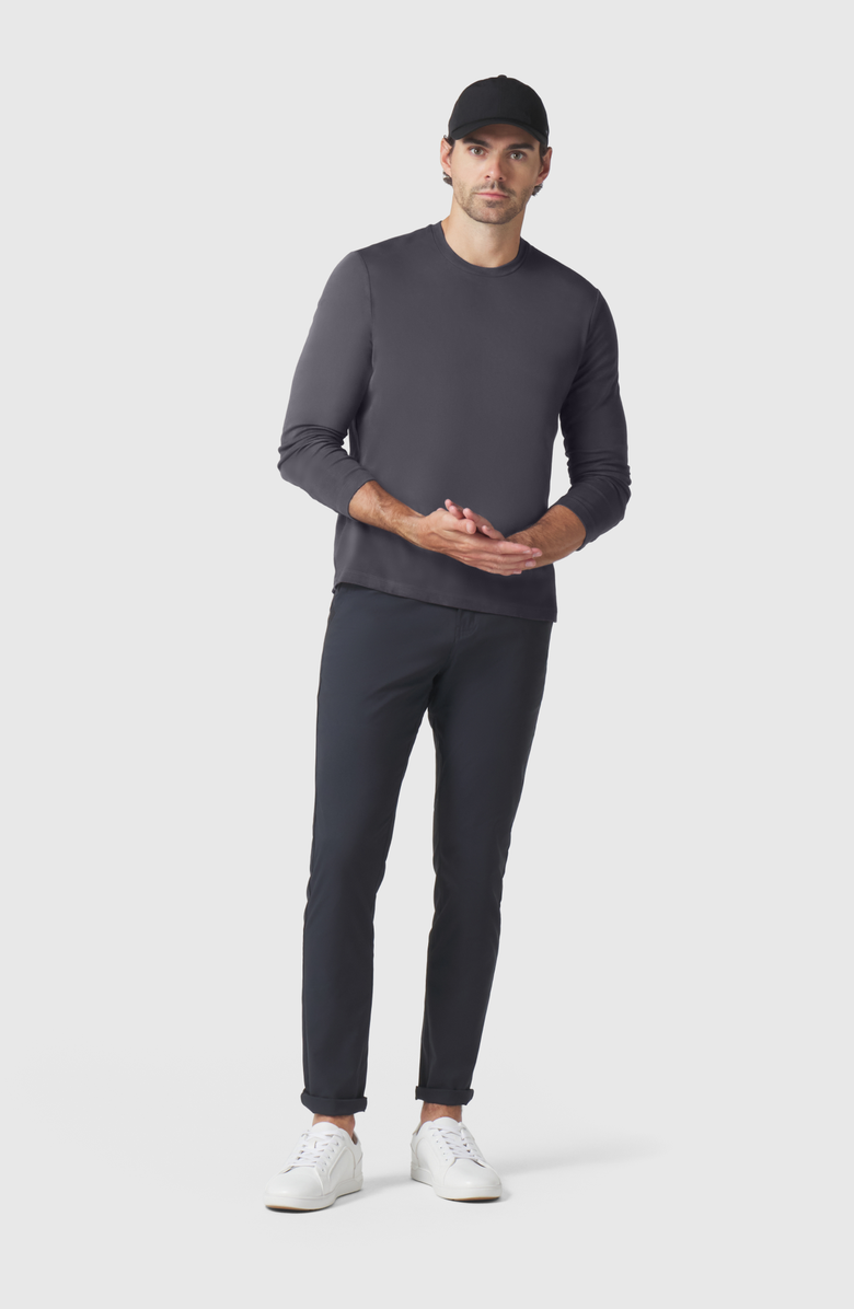 Jack Archer Precision Long Sleeve Shirt, Alternate, color, Charcoal Gray