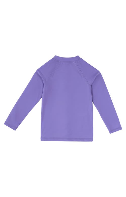 Uv Skinz Full Zip Rashguard In Purple