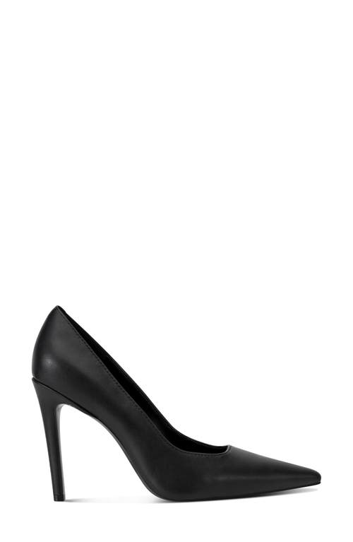 Dkny Mickel Pointed Toe Pump In Black