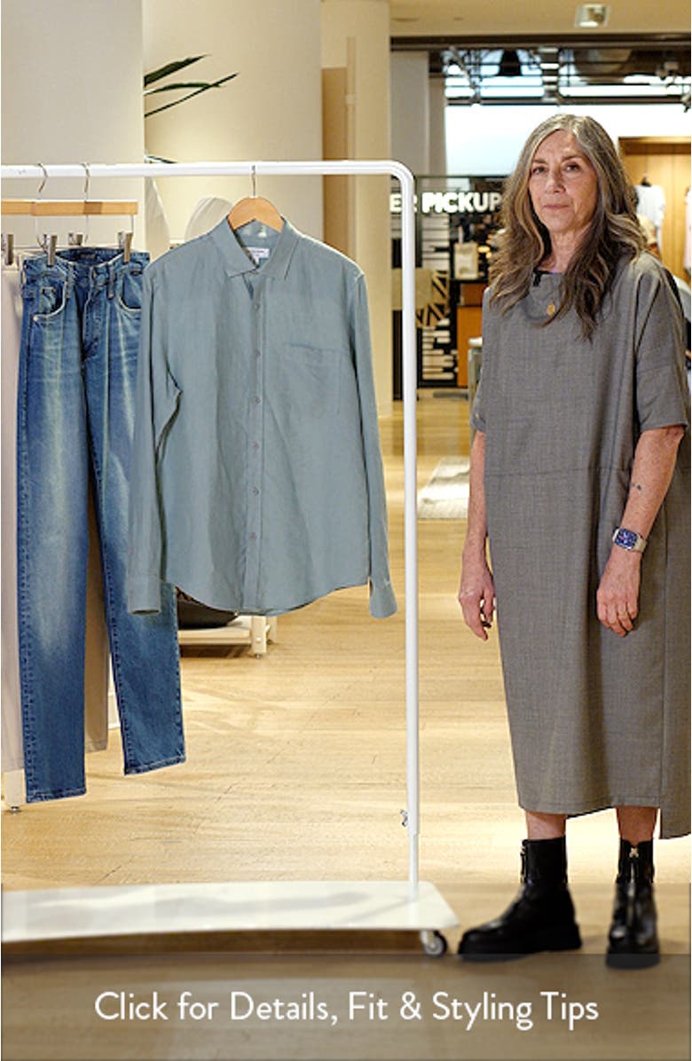 Linen Button-Up Shirt