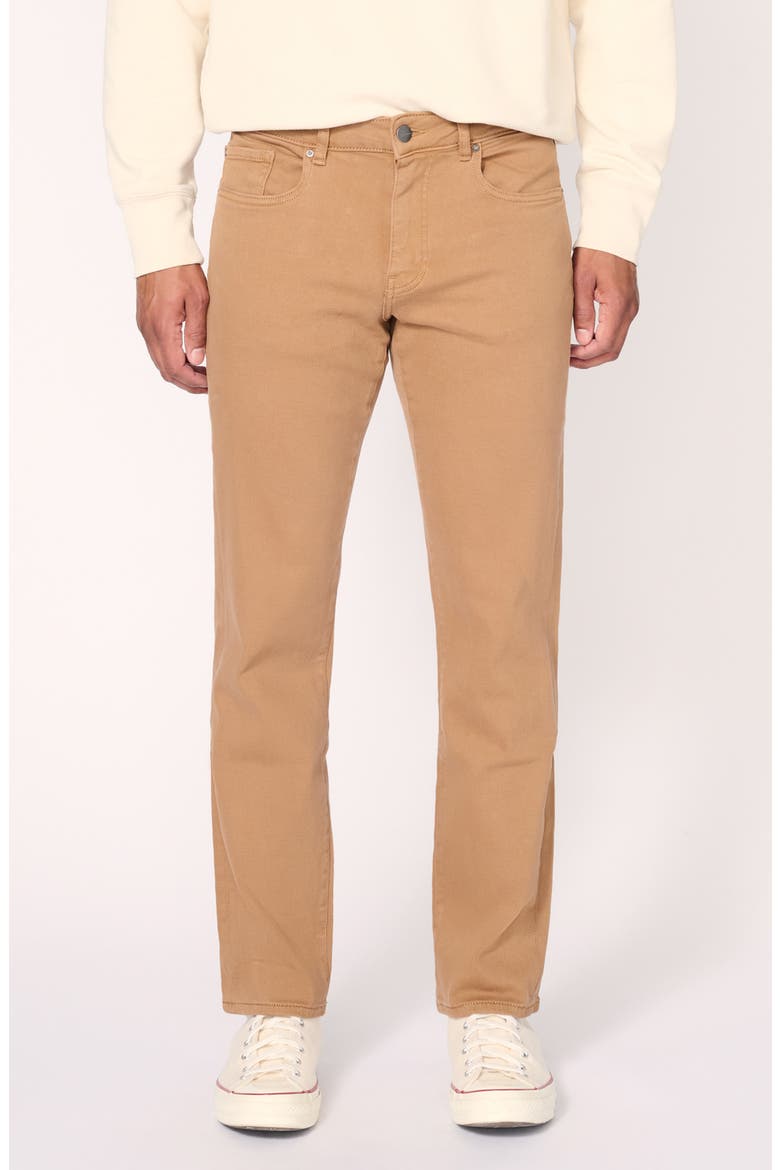 ORD Straight Leg Twill Pants, Main, color, TOBACCO BROWN