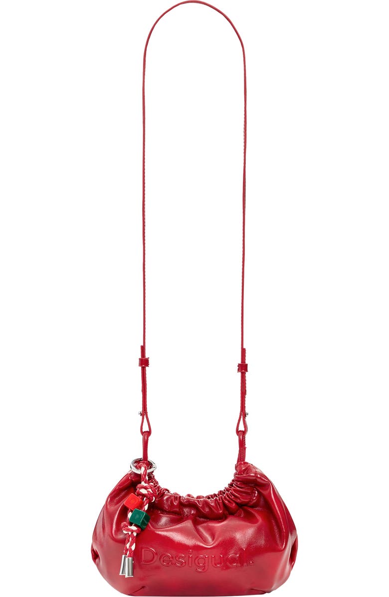 Desigual Faux Leather Crossbody Wallet, Main, color,