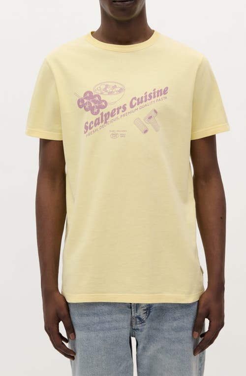 Scalpers Cuisine Tee In Yellow