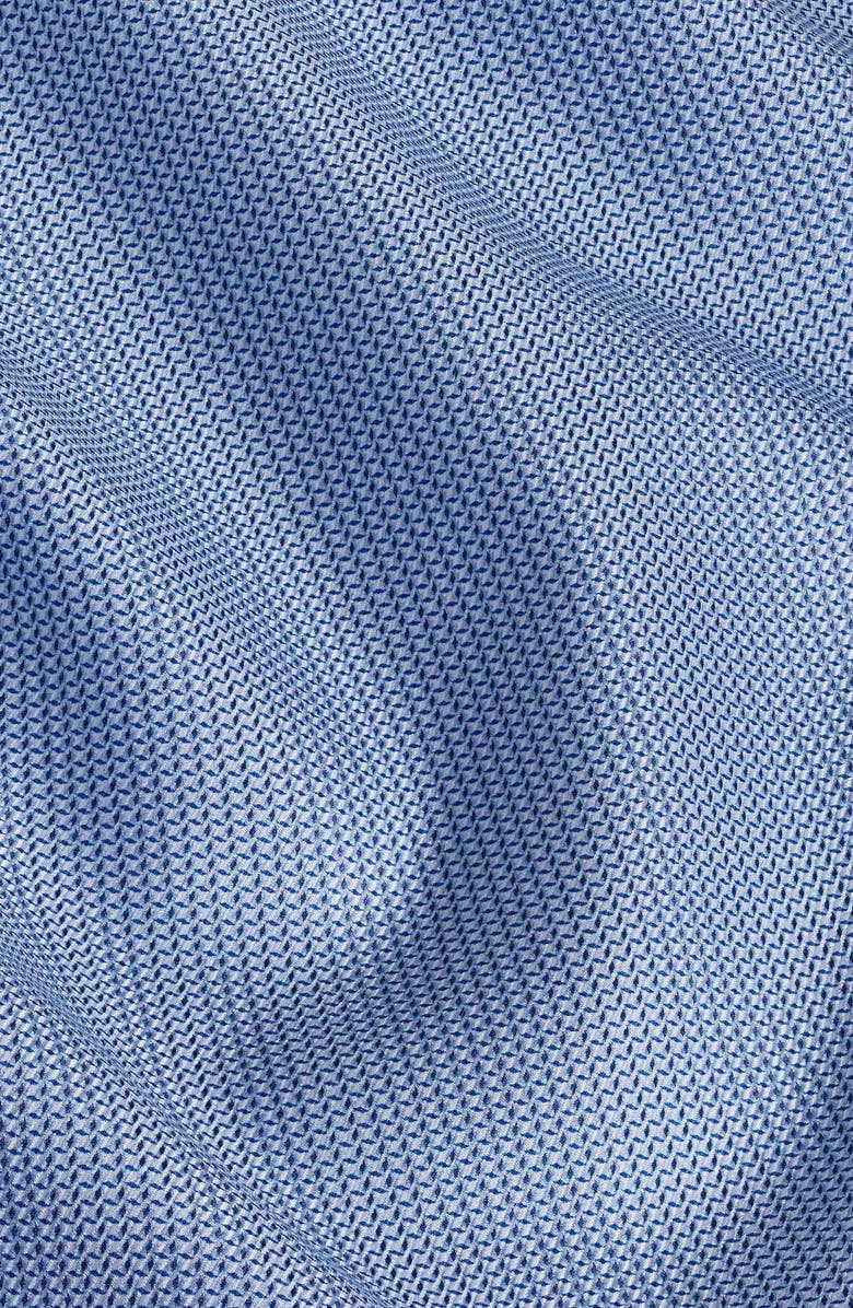 David Donahue Micro Texture Print Sport Shirt, Alternate, color, 