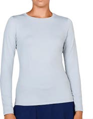 Sofibella UV Colors Womens Long Sleeve Tennis Shirt