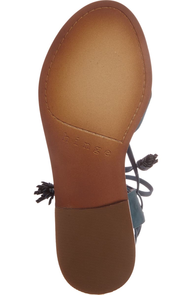 Hinge 'Avery' Wraparound Strap Sandal, Alternate, color,