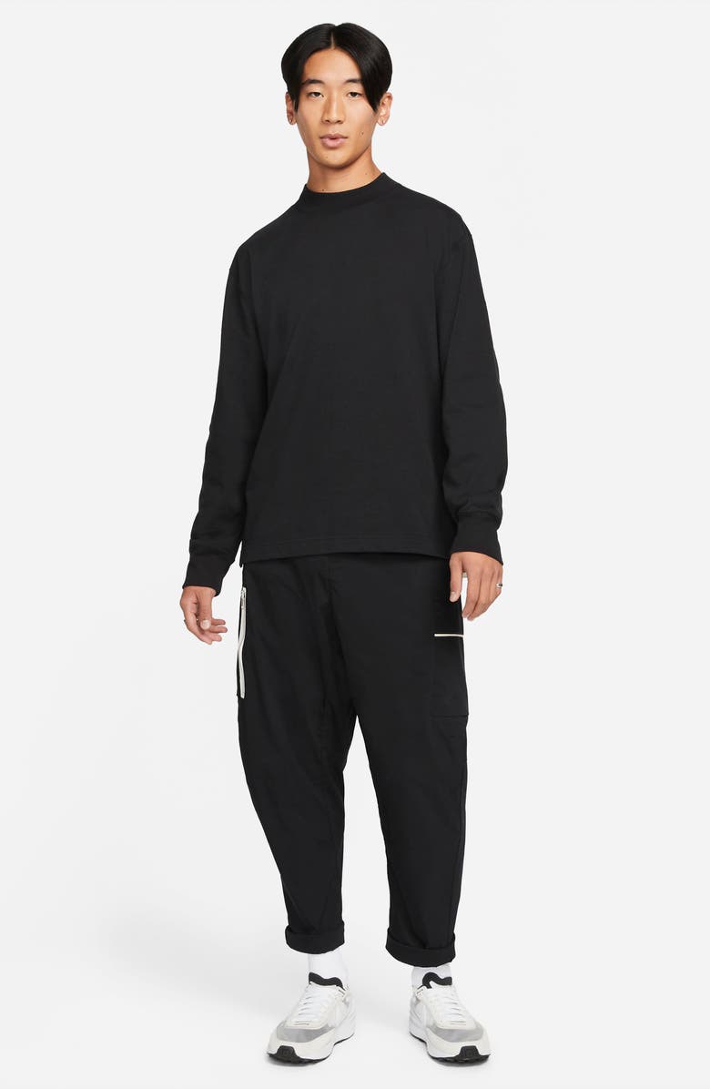 Nike Sportswear Essentials Cotton Mock Neck, Alternate, color,